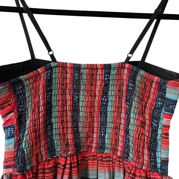 Band OF GYPSIES Colorful Striped Bustier Mini Dress Size XS - Picture 5 of 5